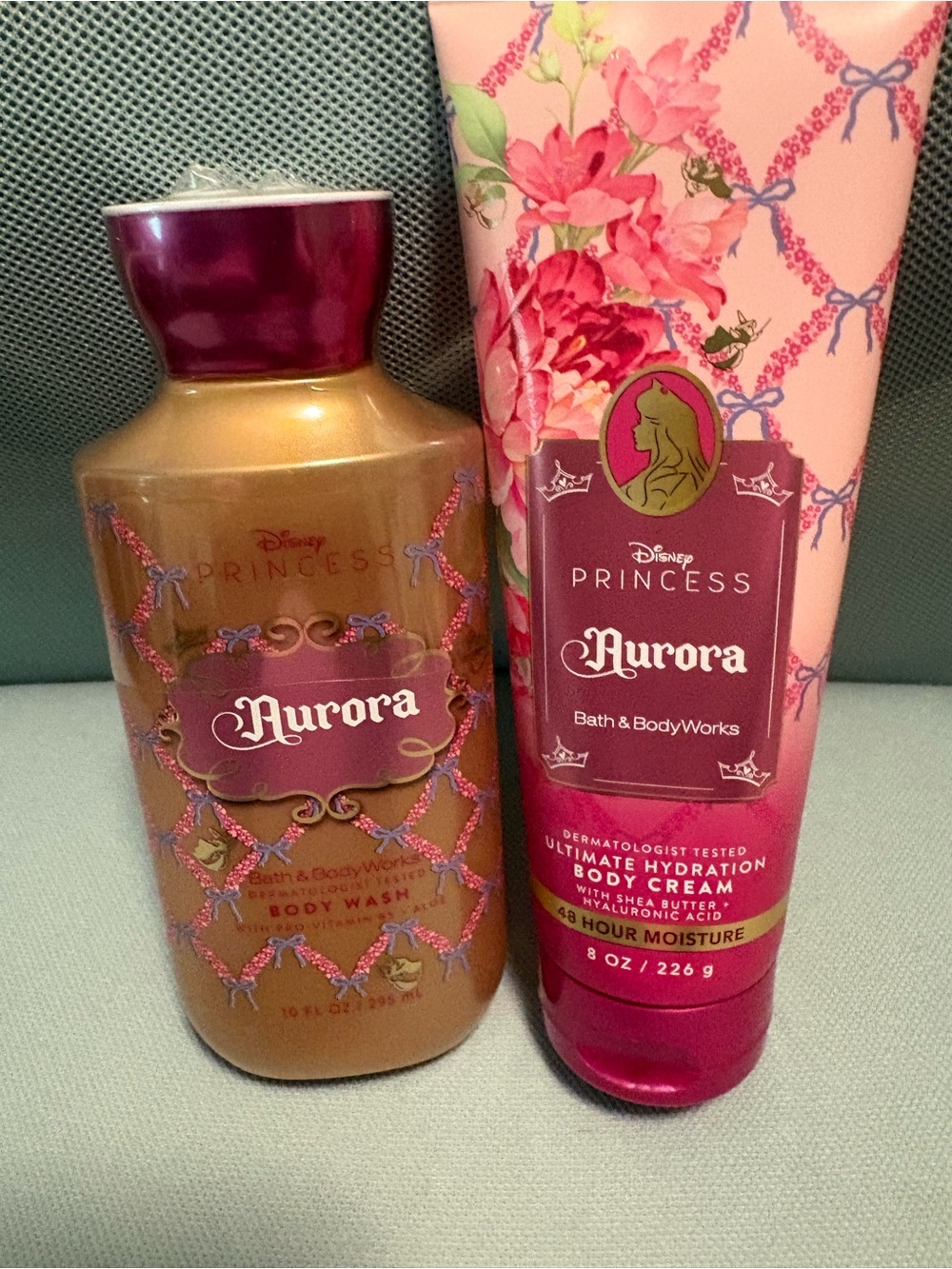 Bath & Body Works Aurora Disney Princess  Body Wash and Lotion New
